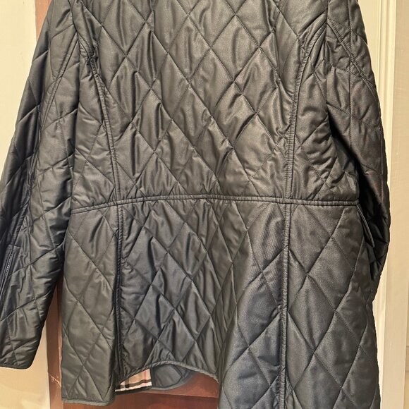 Burberry Quilted Riding Jacket Black XL - Picture 5 of 6